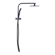 Load image into Gallery viewer, WELS 8&quot; Rain Shower Head Set Square Dual Heads Faucet High Pressure Hand Held
