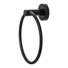 Load image into Gallery viewer, Classic Towel Bar Rail Ring Electroplated Matte Black Finish
