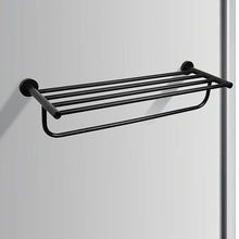 Load image into Gallery viewer, Classic Towel Bar Rail Bathroom Matte Black Finish

