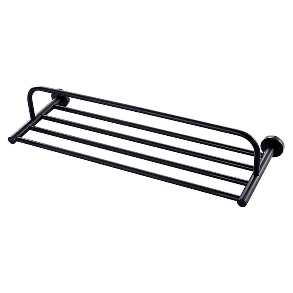Classic Towel Bar Rail Bathroom Matte Black Finish