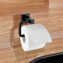 Load image into Gallery viewer, Classic Toilet Paper Holder Matte Black Finish
