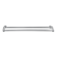 Load image into Gallery viewer, Double Classic Chrome Towel Bar Rail Bathroom
