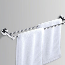 Load image into Gallery viewer, Double Classic Chrome Towel Bar Rail Bathroom
