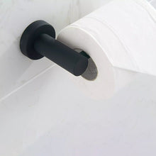 Load image into Gallery viewer, Classic Toilet Paper Holder Bathroom Matte Black Finish
