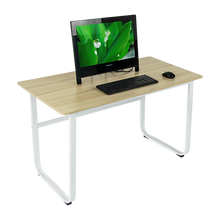 Load image into Gallery viewer, Wood &amp; Steel Solid Computer Desk Home Office Furniture
