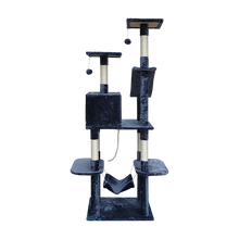 Load image into Gallery viewer, 171cm Cat Tree Trees Scratching Post Scratcher Tower Condo House - Grey
