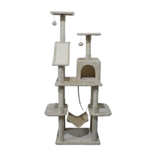 Load image into Gallery viewer, 171cm Cat Tree Trees Scratching Post Scratcher Tower Condo House - Beige
