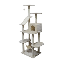Load image into Gallery viewer, 171cm Cat Tree Trees Scratching Post Scratcher Tower Condo House - Beige
