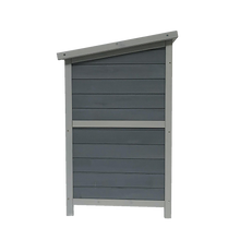 Load image into Gallery viewer, Cat House Weatherproof 2-Story Indoor Outdoor Wooden Shelter Bitumen Roof
