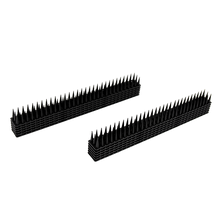 Load image into Gallery viewer, 12pc Bird Spikes Human Cat Possum Mouse Pest Control Spiked Fence Wall Deterrent

