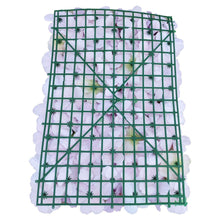 Load image into Gallery viewer, Artificial Flower Wall Backdrop Panel 40cm X 60cm Mixed Pink &amp; White Flowers
