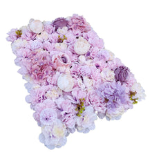Load image into Gallery viewer, Artificial Flower Wall Backdrop Panel 40cm X 60cm Faux Pink Flowers
