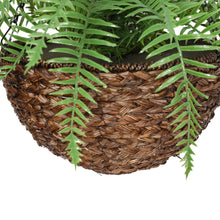 Load image into Gallery viewer, Large Artificial Hanging Basket (Fern Hanging Basket)
