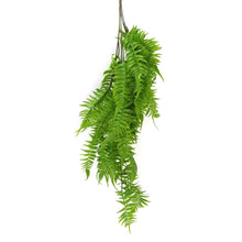 Load image into Gallery viewer, Artificial Hanging English Fern (Two-Tone) Foliage UV Resistant 80cm
