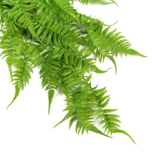 Load image into Gallery viewer, Artificial Hanging English Fern (Two-Tone) Foliage UV Resistant 80cm
