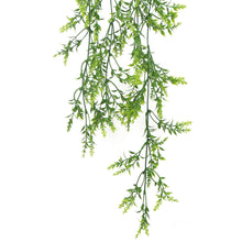 Load image into Gallery viewer, Artificial Dense Hanging Evergreen Plant (Two-Tone) UV Resistant 80cm
