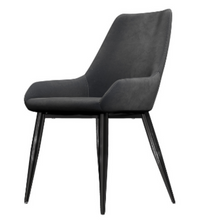 Load image into Gallery viewer, Set of 2 Barstool Allen Classy Grey Velvet Dining Chair
