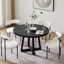 Load image into Gallery viewer, Harry 4 Seater Dining Table in Black

