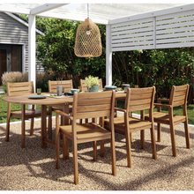 Load image into Gallery viewer, Naomi 7 Piece Outdoor Wooden Dining Set
