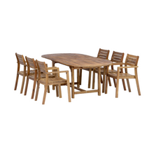 Load image into Gallery viewer, Naomi 7 Piece Outdoor Wooden Dining Set
