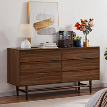 Load image into Gallery viewer, Pierre Walnut Chest of Drawers
