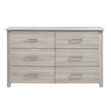 Load image into Gallery viewer, White 6 Chest of Drawers Bedroom Cabinet Storage Tallboy Dresser
