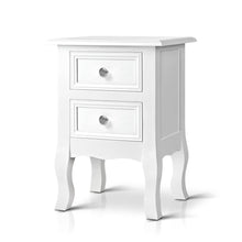 Load image into Gallery viewer, Artiss Bedside Tables Drawers Side Table French Storage Cabinet Nightstand Lamp
