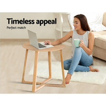 Load image into Gallery viewer, Wood Round Coffee Table or Side Table by Artiss-Furniture-The White Mall
