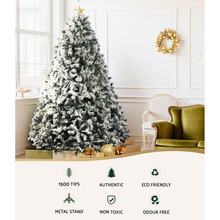 Load image into Gallery viewer, Large White Snowy Pine Christmas Tree 1.8M
