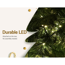 Load image into Gallery viewer, Large Green LED Lights Christmas Tree 2.4m
