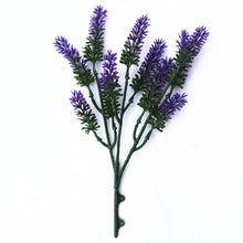 Load image into Gallery viewer, Artificial Small lavender Wall Plant 26 cm
