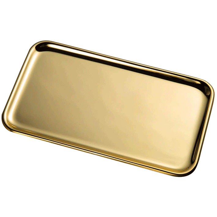 Small Gold Decorative Tray